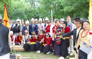 साकेला उँभौली न्यु योर्क र टेक्सासमा भव्य साकेला, केआरएसएलाई सम्मान